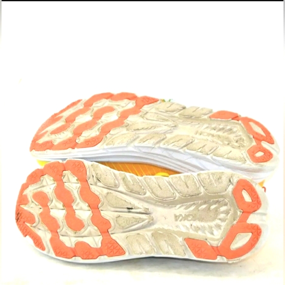 Hoka One One Rincon 2 Shoe Lime Yellow & Black Running Sneaker Men sz 13 - Picture 8 of 8